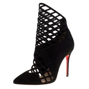 Christian Louboutin “Mrs Bouglione” 100mm boot